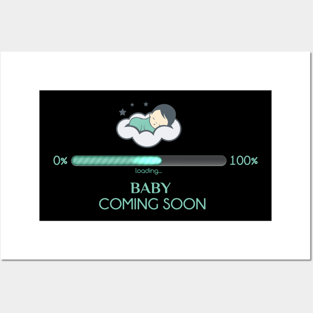 Baby coming soon Wall Art by ramzisam